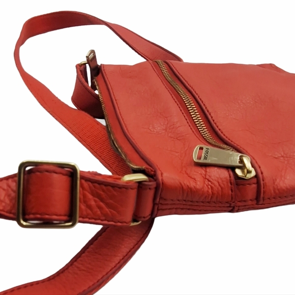 Vintage Fossil Piper Mini Leather Crossbody Bag - Picture 7 of 13